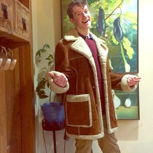 Super Cool Vintage 70’s Men’s Suede Coat